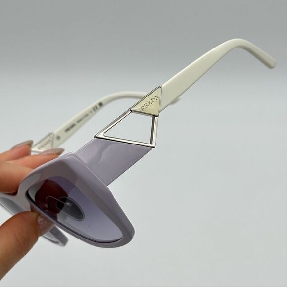 PRADA Sunglasses PR21YS 07Z08I Light Violet Women NEW - Picture 3 of 11